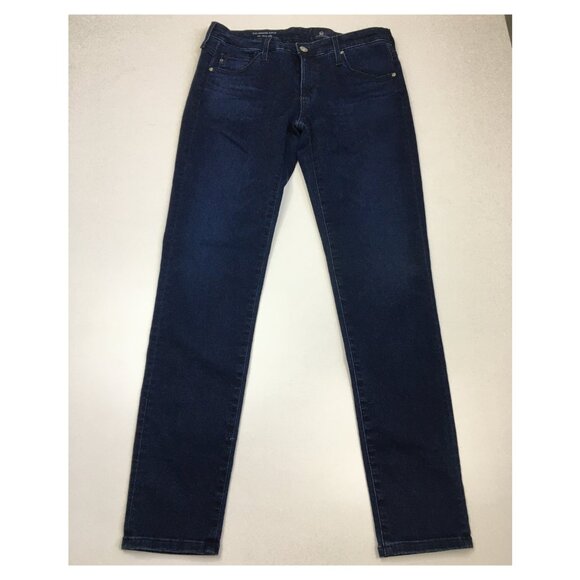 ADRIANO GOLDSCHMIED 5 Pocket Dark Wash The Legging Super Skinny Ankle Jeans - Picture 1 of 12